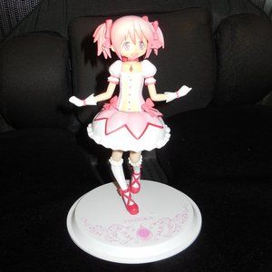 PUELLA Magi Madoka Magica MADOKA KANAME Banpresto 6" Anime Figure w/stand